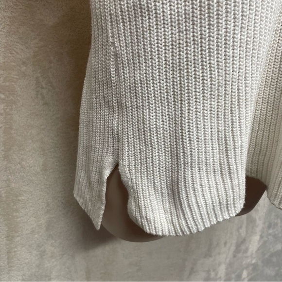 CAbi Ace Pullover Sweater Tennis White 5639 XS Oversized V-neck casual - Picture 4 of 10